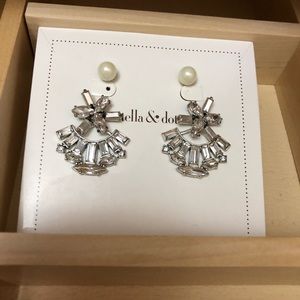 Stella & Dot Earrings Pearl